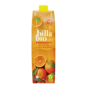 Apelsinų sultys 100% BILLA BIO, 1 l