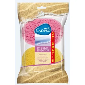 CALYPSO kūno priežiūros kempinė/relaxing sensation 3+1