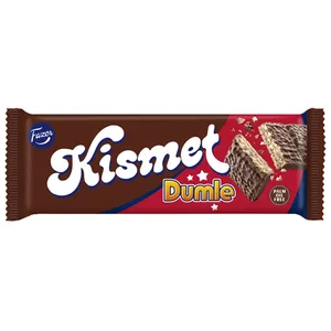 Vaflis su karamelės skonio įdaru FAZER Kismet Dumle