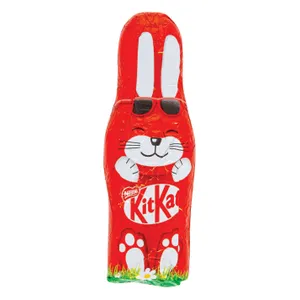 Šokoladinė kiškio figūrėlė su traškiais dribsniais NESTLÉ KIT KAT