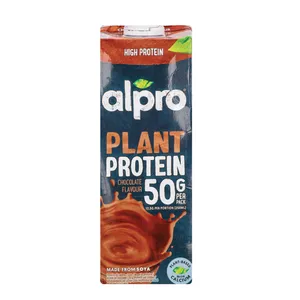 Šokolado skonio sojos gėrimas su kalciu ir vitaminais, ALPRO PLANT PROTEIN, 1 l