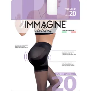 Moteriškos pėdkelnės IMMAGINE FORM UP 20 DEN, 5 dydis, spalva NATURE