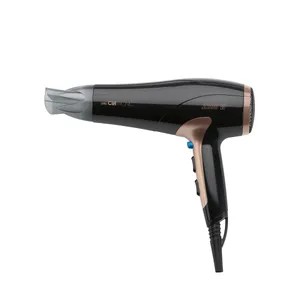 Plaukų džiovintuvas CLATRONIC, 2200W juodos spalvos