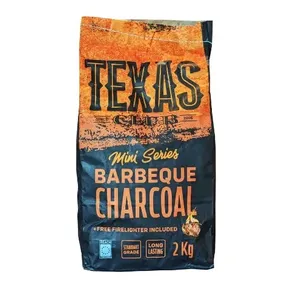 Medžio anglis TEXAS CLUB, 2 kg