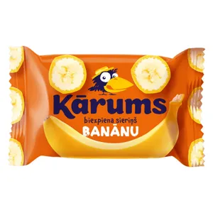 Karums  varškės sūrelis bananų skonio 45g