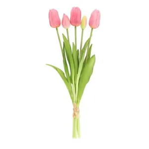 Dekoratyvinė tulpių puokštė 40cm 4LIVING