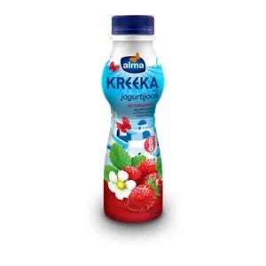 Graikiško stiliaus jogurto gėrimas su žemuogėmis ALMA, 2.2% rieb., 275 g