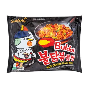 Greitai paruošiami aštrūs ramenai SAM YANG vištienos skonio, 140 g