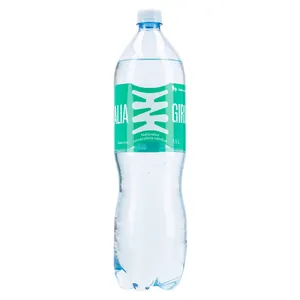ŽALIA GIRIA 1,5 l PET /Gazuotas natūralus mineralinis vanduo