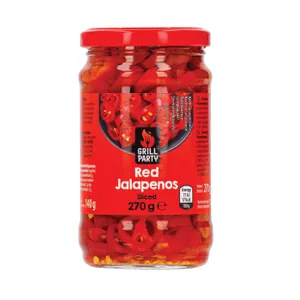 Raudonieji jelapenai GRILL PARTY, 270 g