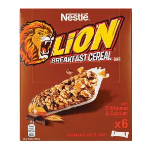 Dribsnių batonėlis, Lion 6*25g