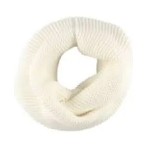 Megztas šalikas ACCES, baltos spalvos