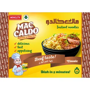 Mac Caldo greito paruošimo sriuba su jautiena