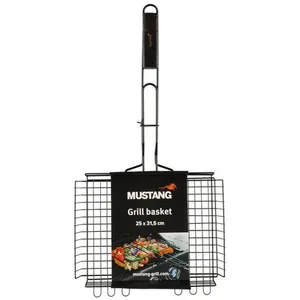 Kepimo grotelės MUSTANG 25x32 cm juoda linija