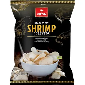 Krevečių traškučiai, švelnaus skonio, VIFON, 100 g