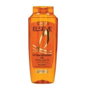 L'Oreal Paris ELSEVE Extraordinary Oil intensyviai maitinantis šampūnas sausiems plaukams, 400ml