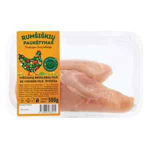 Vištienos filė Rumšiškių paukštynas be antibiotikų 500 g.