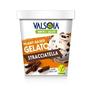 VALSOIA Itališki augaliniai ledai STRACCIATELLA skonio 510ml