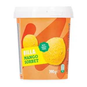 BILLA mangų šerbetas, 390 g