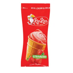 KAR KAR Braškiniai ledai,130ml