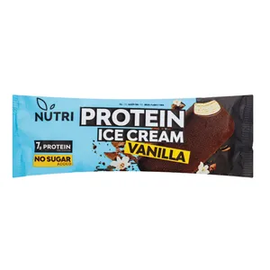 Vanilės skonio ledai be pridėtinio cukraus NUTRI PROTEIN, 67 g