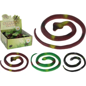 Žaislas gyvatė 65 cm skirtingų spalvų