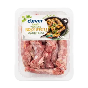 CLEVER Švieži viščiukų broilerių kakliukai 400G