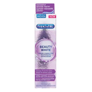 RAPID WHITE Beauty White dantų pasta, balinamoji, 75ml