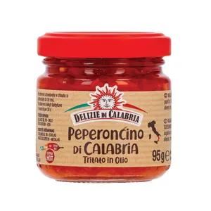Kalabrijos aitriosios paprikos itin aštrios DELIZIE DI CALABRIA, 95 g