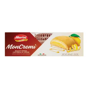 Sausainiai su citrinų kremo įdaru MARINI, 150 g