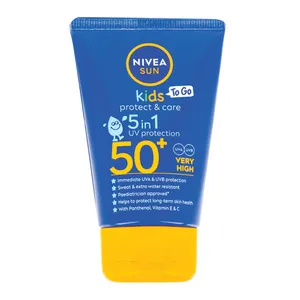 Apsauginis losjonas vaikams nuo saulės, SPF50+, NIVEA SUN KIDS PROTECT & CARE TO GO, 50 ml