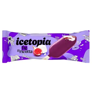 ICETOPIA rikotos skonio ledai su figų įdaru