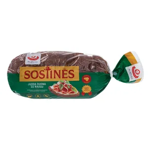 Sostinės juoda duona su raugu, 800 g