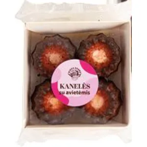 Kanelės su avietėmis 160 g (greitai užšaldyti) 