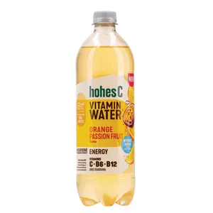 Hohes C vitamin Energy vanduo Orange-Passionfruit su C+B6+B12+guarana 0,75l