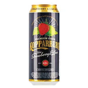 Sid. KOPPARBERG STRAWB. & LIME, 4,5 %, 0,5 l