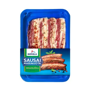 Sausai marinuoti kiaulienos šoninės kepsneliai BRAZILIŠKI, 300 g