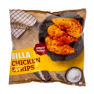 Šaldytos vištienos juostelės džiūvesėliuose BILLA, 500 g