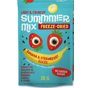 Bananų ir braškių mišinys šalčiu_džiov 25g SUMMMER