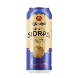 Nealkoholinis sidras VILKMERGĖS Craft 0,0% 0,5L skarda
