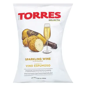 Bulvių traškučiai putojančio vyno skonio TORRES, 150 g