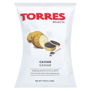 Bulvių traškučiai su ikrais TORRES, 110 g