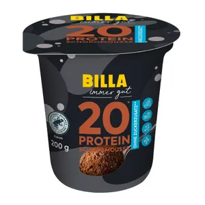 Pūtėsiai šokolado skonio BILLA High Protein, 200 g