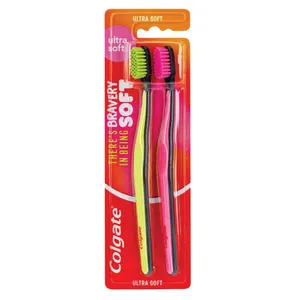 COLGATE DANTŲ ŠEPETĖLIS Ultra Soft 2pack