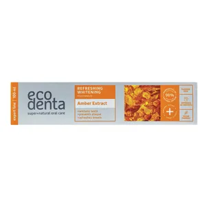ECODENTA balinamoji dantų pasta su gintaro ekstraktu 100 ml