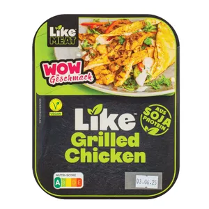 Keptos vištienos tipo sojų gabaliukai LIKE MEAT, 4x180g
