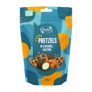 Rutuliukai „Pretzels“ su karameliniu glaistu, 120 g