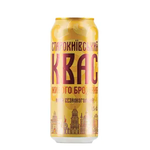 Natūrali gira KVAS STAROKYIVSKYI 0,5L, skard.