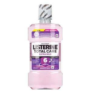 LISTERINE Total Care Extra Mild burnos skalavimo skystis, 500ml