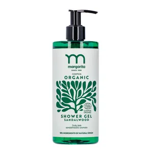 Dušo želė sandalmedžio aromato MARGARITA COSMOS ORGANIC, 400 ml